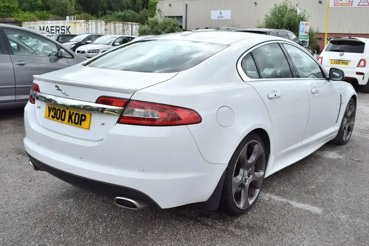 Used Jaguar XF Portfolio 2010 White Sedan