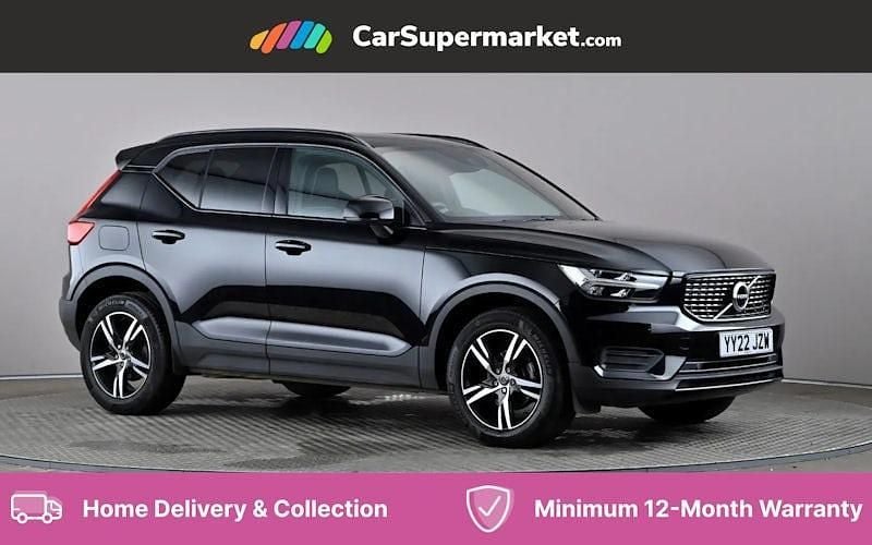 Black Used 2022 Volvo XC40 R-Design SUV | £22,697 (Fair price) - Image 1/4