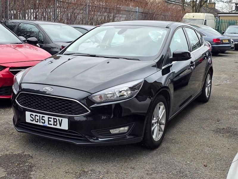 Used Ford Focus Zetec 2015 Black Hatchback