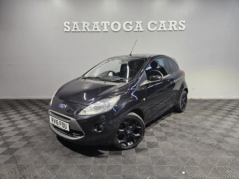 Used Ford Ka Zetec 69 HP (50 kW) 2016 Black Hatchback