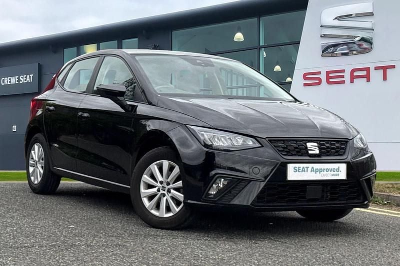 Black Used 2022 Seat Ibiza SE Hatchback | £11,790 (Good price) - Image 1/4