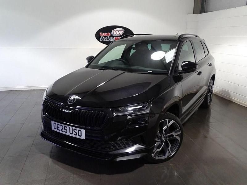 Used Skoda Karoq SportLine 150 HP (110 kW) 2025 Black SUV