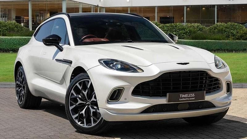 White Used 2021 Aston Martin DBX SUV | £89,900 (Good price) - Image 1/4