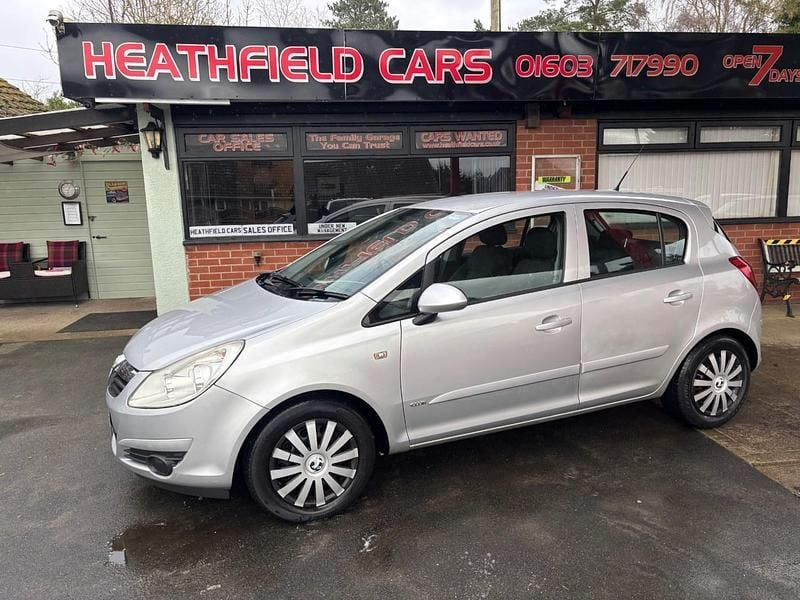 Used Vauxhall Corsa Club 2007 Silver Hatchback