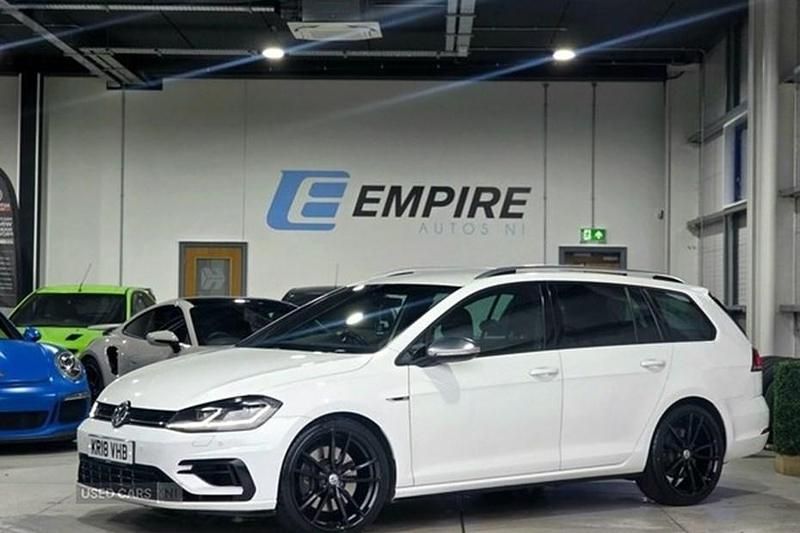 Used VW Golf VII R 310 HP (228 kW) 2018 White Estate