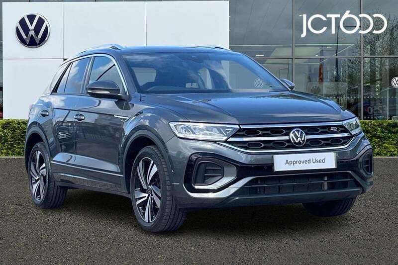 Grey Used 2023 VW T-Roc R-line SUV | £24,993 (Fair price) - Image 1/4