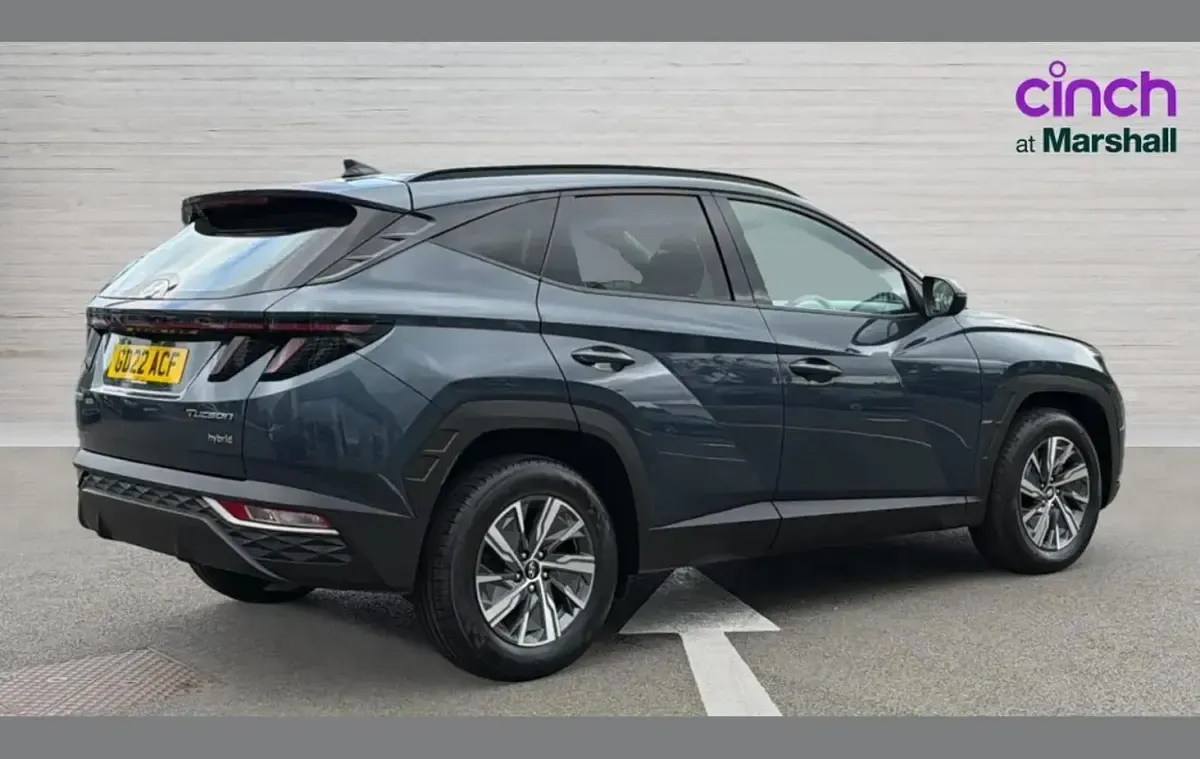Gebraucht Hyundai Tucson SE 230 PS (169 kW) 2022 Blau SUV