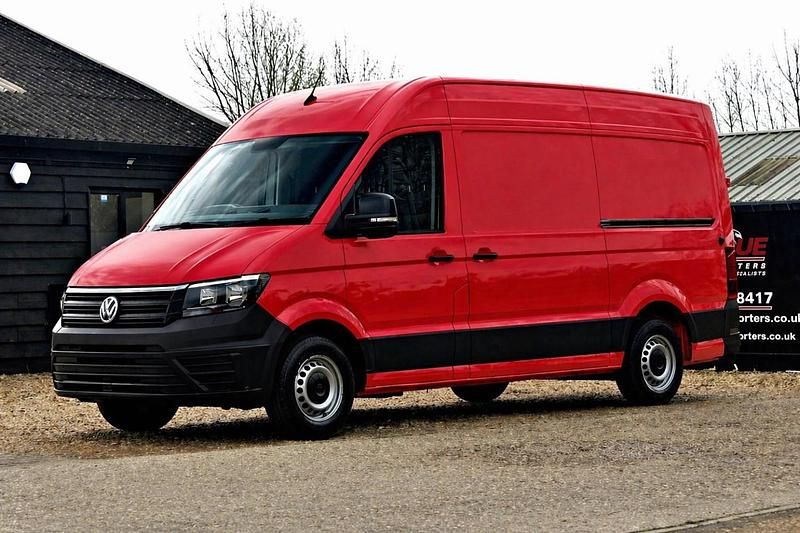 Used VW Crafter Trendline 140 HP (102 kW) 2022 Red Van