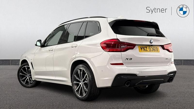 Used BMW X3 M Sport 187 HP (137 kW) 2019 White SUV