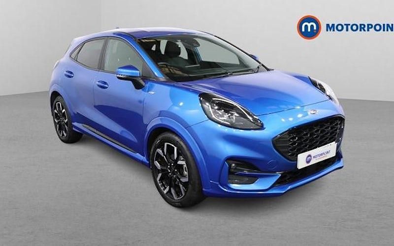 Used Ford Puma ST-Line X 125 HP (91 kW) 2022 Blue SUV