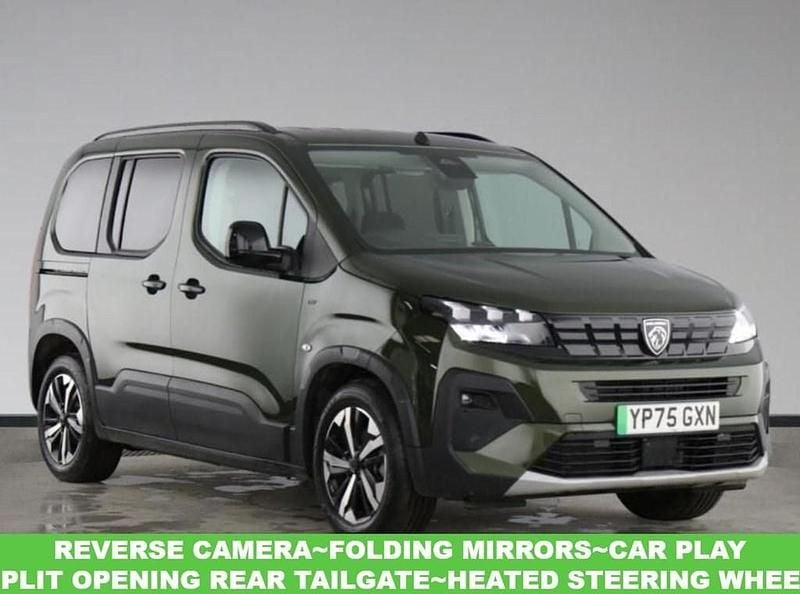 Used Peugeot e-Rifter GTi 100 kW (136 HP) 2025 Green MPV