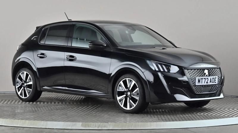 Black Used 2022 Peugeot 208 GT Hatchback | £11,898 (Fair price) - Image 1/4