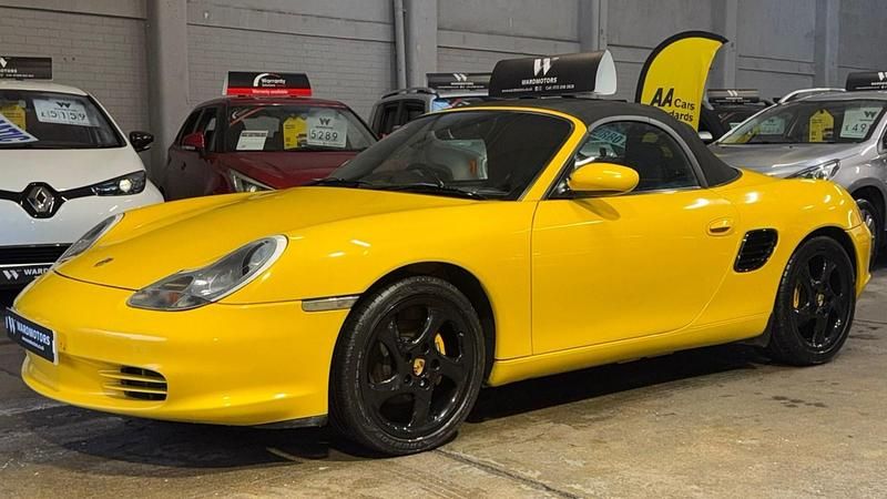 Used Porsche 986 Boxster 228 HP (167 kW) 2003 Yellow Cabriolet