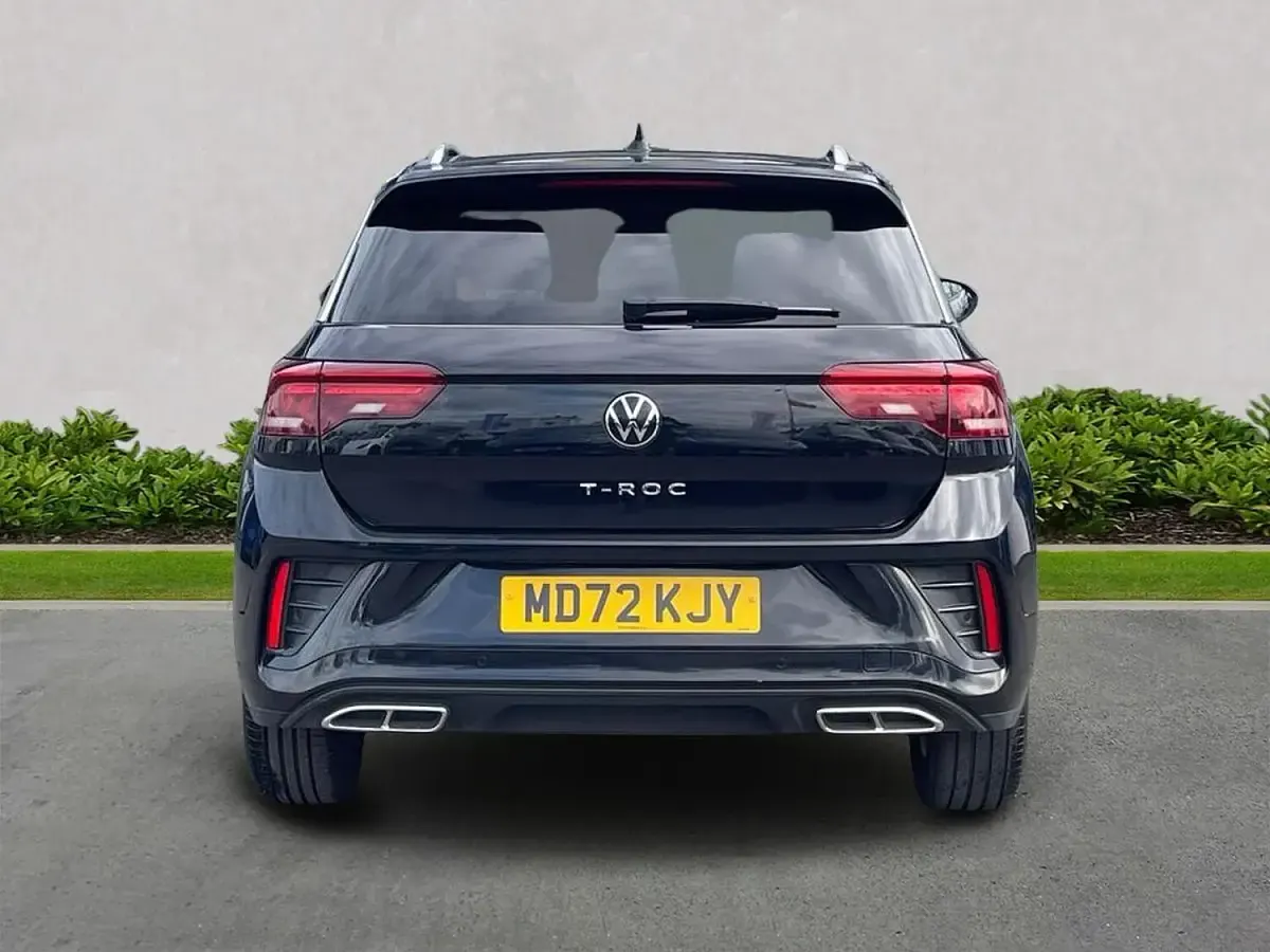 Used VW T-Roc R-line 150 HP (110 kW) 2022 Black SUV