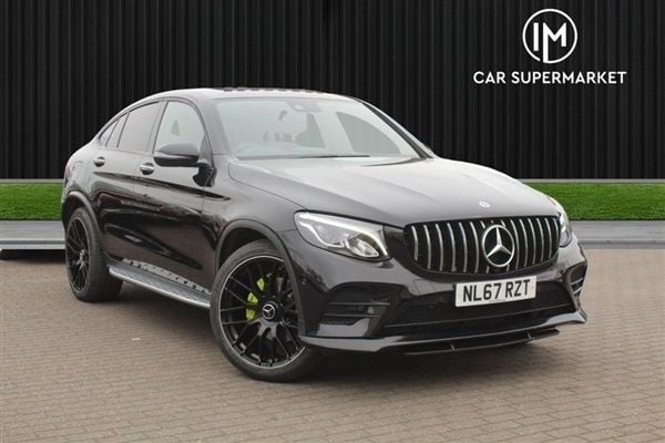 Black Used 2017 Mercedes GLC250 AMG line Coupe | £21,485 (Fair price) - Image 1/1