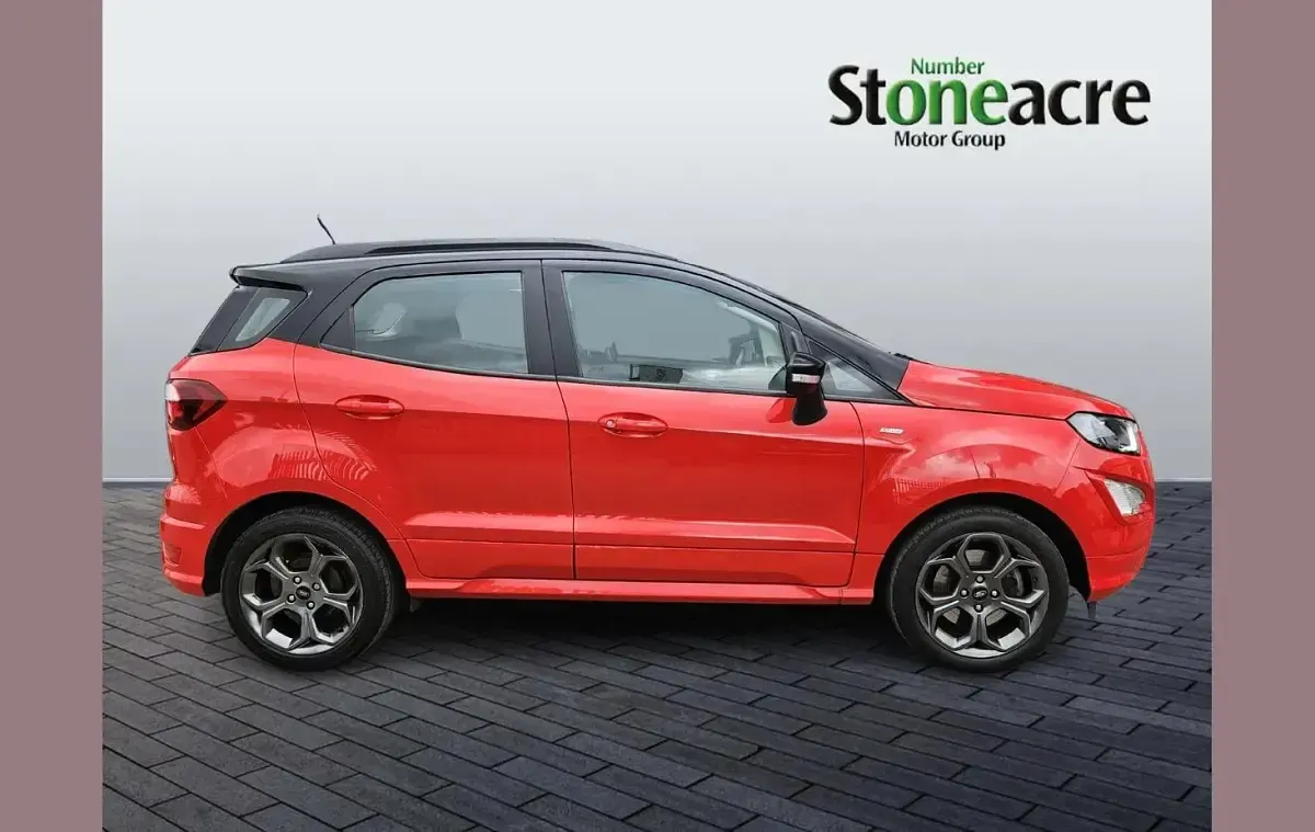 Used Ford Ecosport ST-Line 125 HP (91 kW) 2020 Red SUV