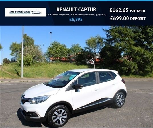 White Used 2018 Renault Captur Expression+ SUV | £6,995 (Good price) - Image 1/1