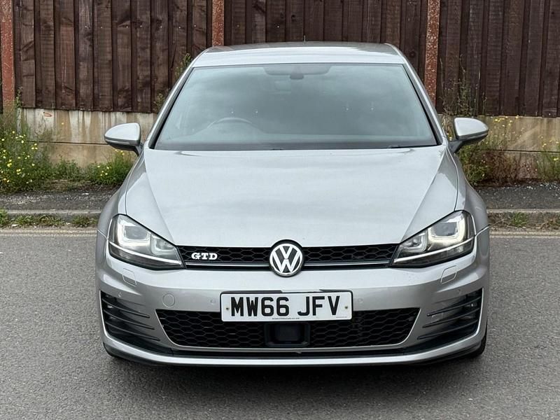Used VW Golf VII GTD 184 HP (135 kW) 2016 Silver Hatchback