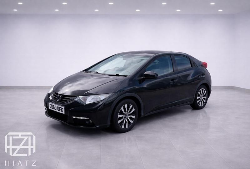 Begagnad Honda Civic SR 2013 Svart Halvkombi