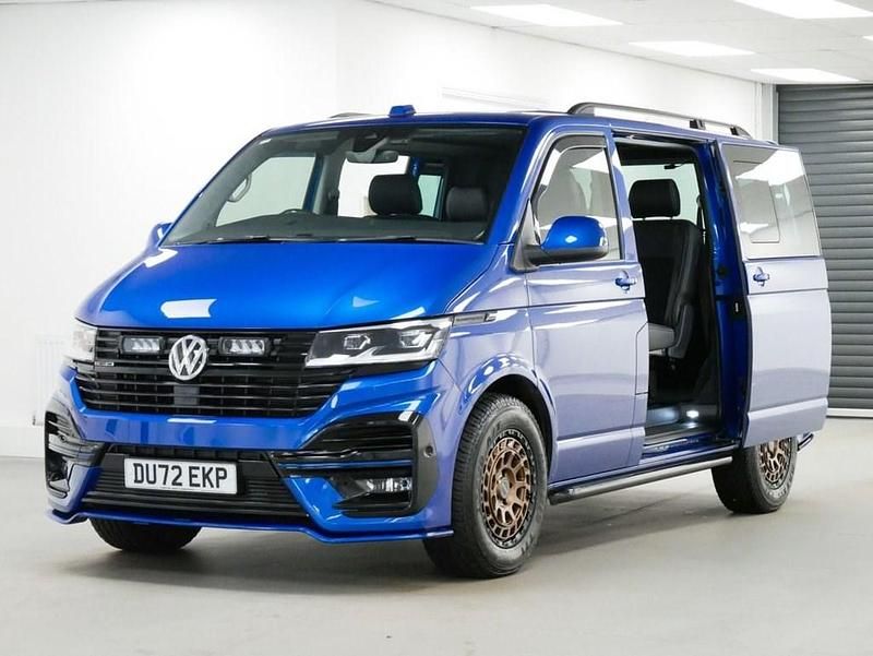 Used VW Transporter Highline 204 HP (150 kW) 2022 Blue Van