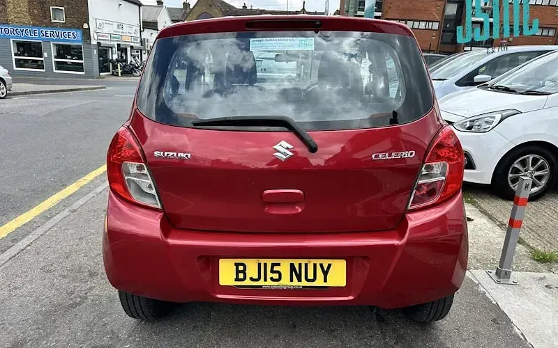 Used Suzuki Celerio SZ3 68 HP (50 kW) 2015 Red Hatchback