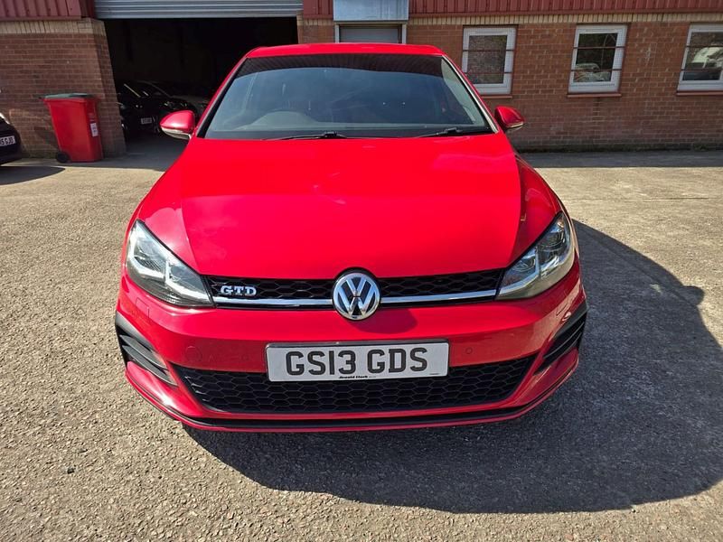 Usado VW Golf VII GTD 184 HP (135 kW) 2017 Vermelho Citadino