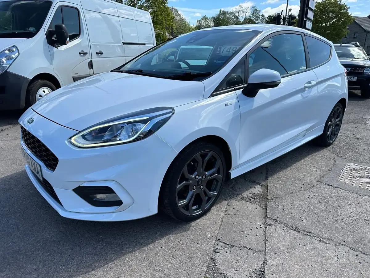 Used Ford Fiesta ST-Line 2020 White Hatchback