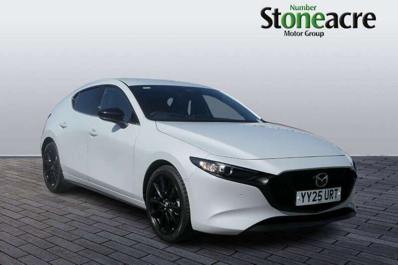 White New 2025 Mazda 3 Homura-Line Hatchback | £21,895 (Fair price) - Image 1/4