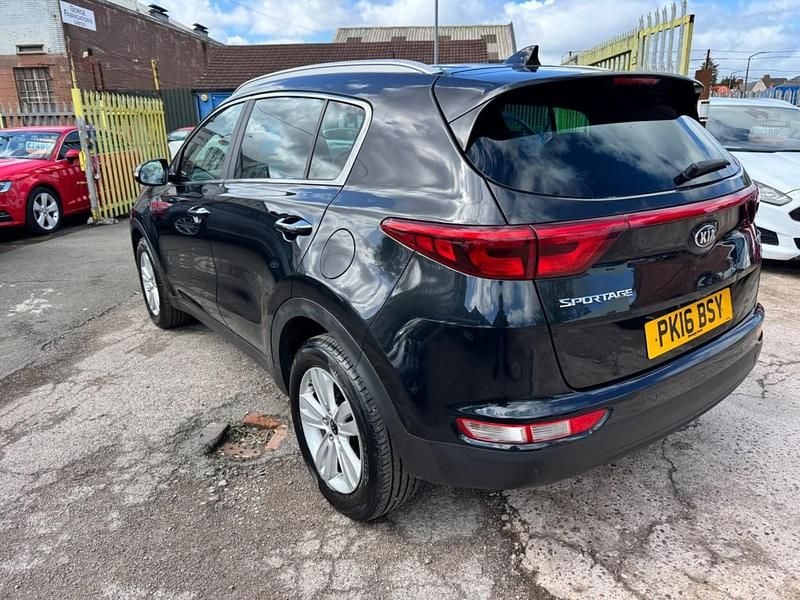 Begagnad Kia Sportage 2016 Svart SUV