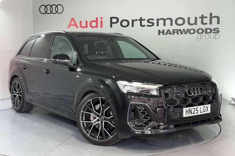 Black Used 2025 Audi Q7 Black Edition SUV | £64,890 - Image 1/4