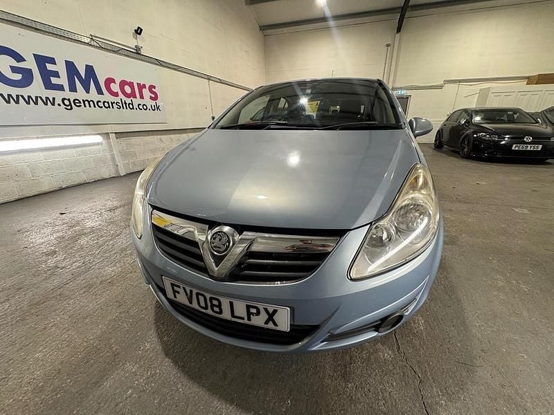 Used Vauxhall Corsa Club 2008 Blue Hatchback