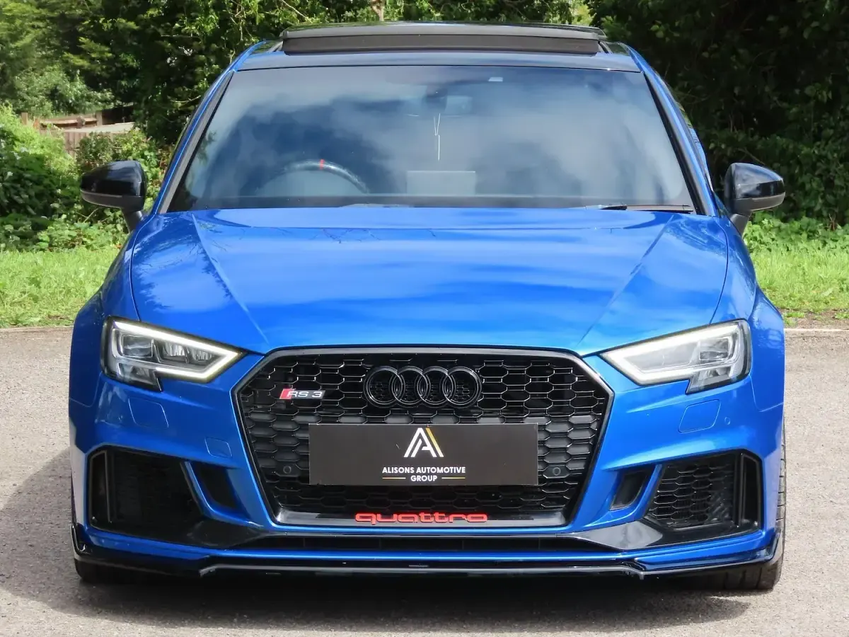 Used Audi RS3 400 HP (294 kW) 2018 Blue Sedan