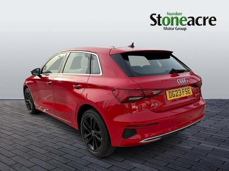 Used Audi A3 Sportback Sport 110 HP (80 kW) 2023 Red Hatchback