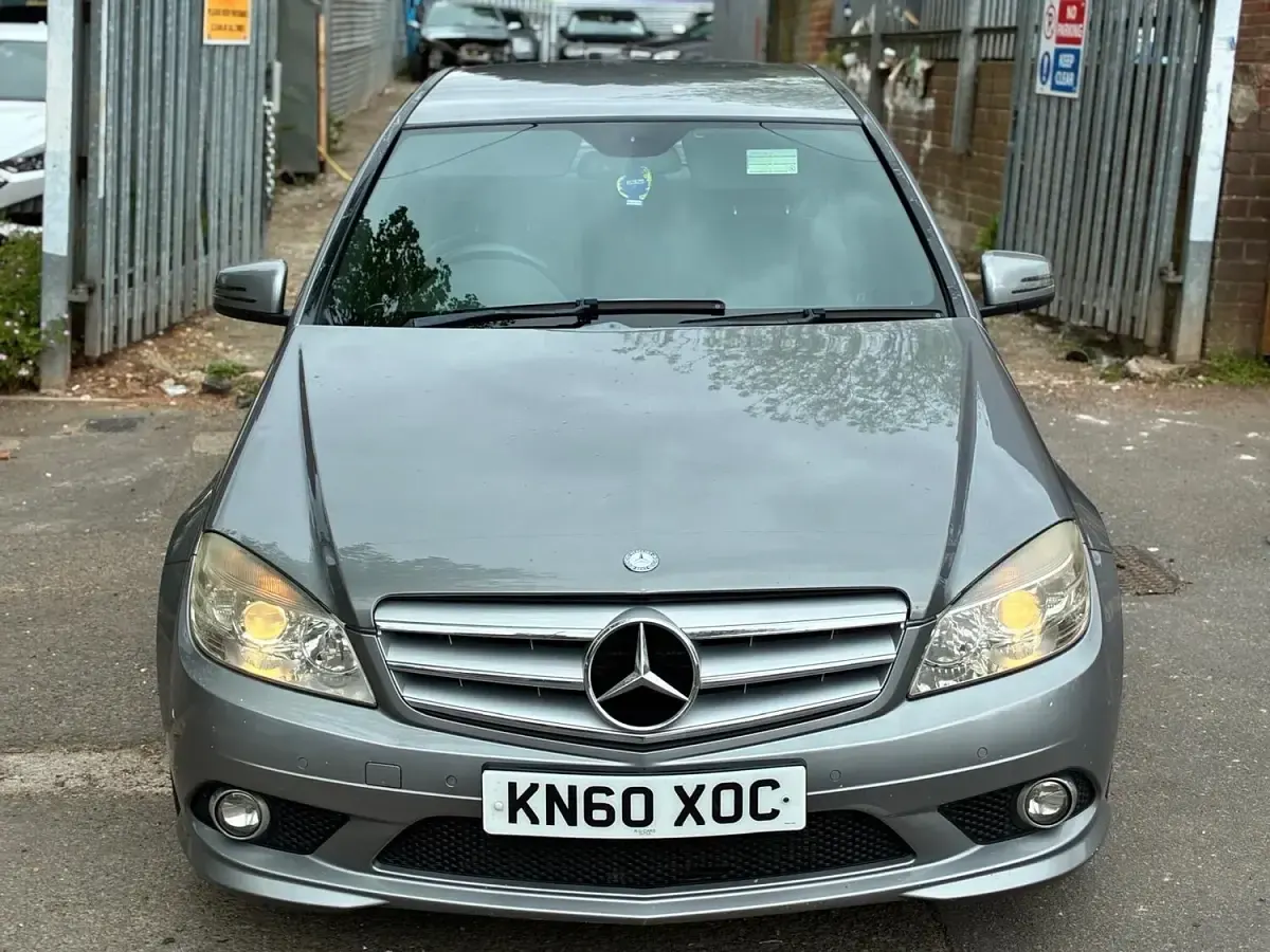 Used Mercedes C350 2010 Silver Sedan