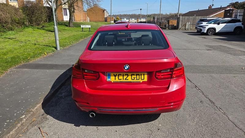 Used BMW 320 Sport Line 2012 Red Sedan