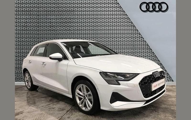 White Used 2025 Audi A3 e-tron Sport Hatchback | £28,799 (Super price) - Image 1/4