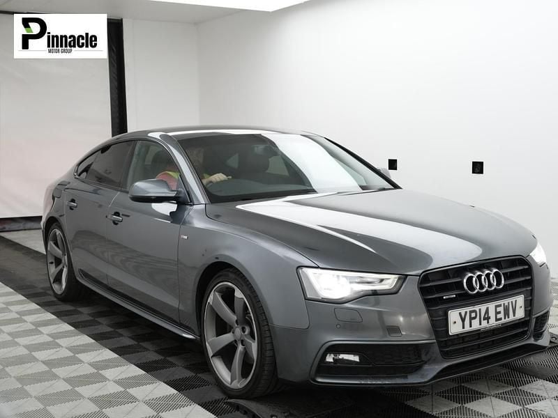 Grey Used 2014 Audi A5 Sportback Advanced Hatchback | £7,895 (Fair price) - Image 1/3