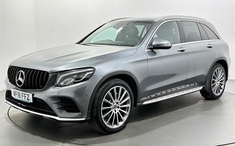 Used Mercedes GLC220 AMG Line Premium 170 HP (125 kW) 2018 Grey Estate