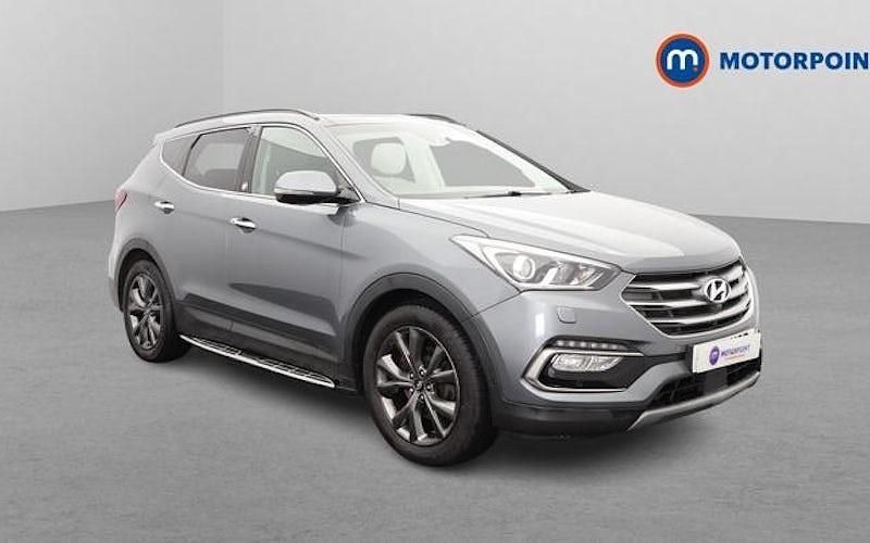 Used Hyundai Santa Fe 200 HP (147 kW) 2018 Silver SUV