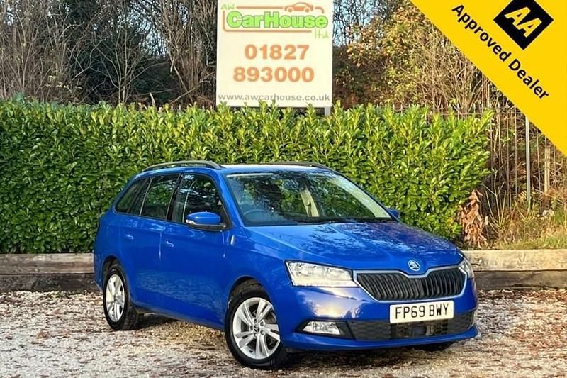Blue Used 2019 Skoda Fabia SE Estate | £6,599 (Fair price) - Image 1/1