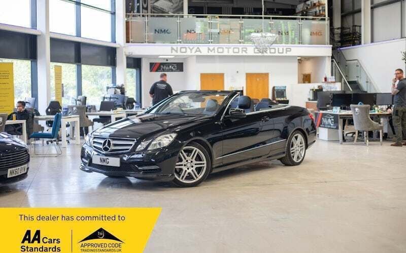Black Used 2013 Mercedes E200 Cabriolet | £8,999 (Fair price) - Image 1/4