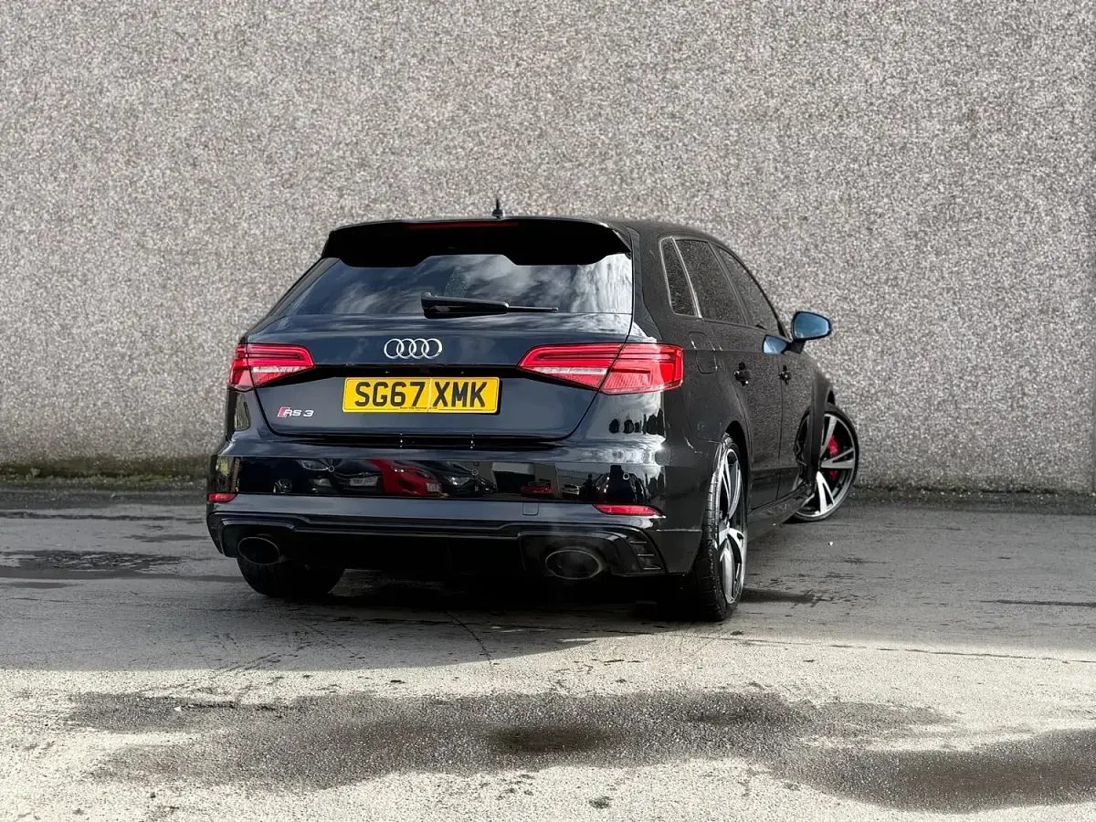 Used Audi RS3 Sport 520 HP (382 kW) 2017 Black Sedan