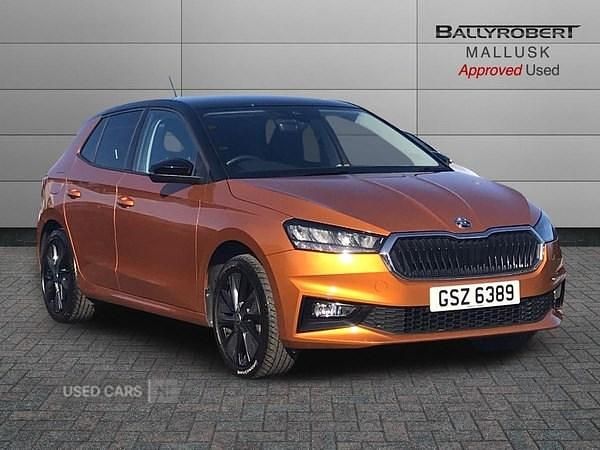 Used Skoda Fabia Colour Edition 2023 Orange Hatchback