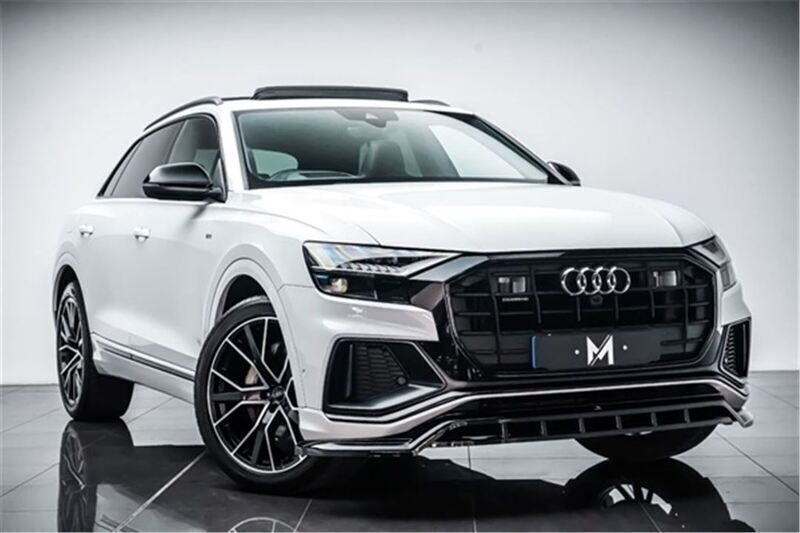 White Used 2020 Audi Q8 Comfort SUV | £43,995 (Fair price) - Image 1/4