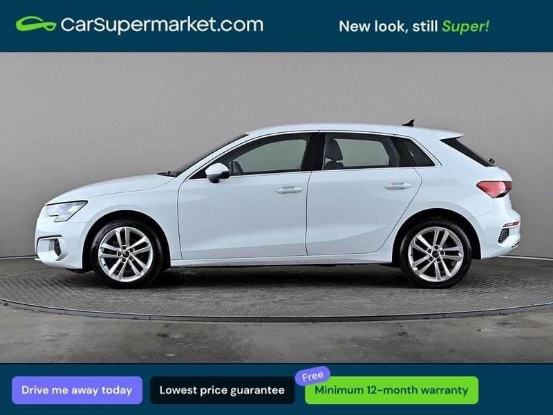 Used Audi A3 Sport 2023 White Sedan