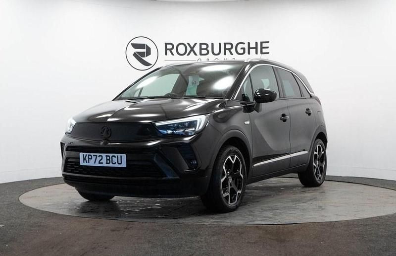 Used Vauxhall Crossland Ultimate 110 HP (80 kW) 2022 Black SUV