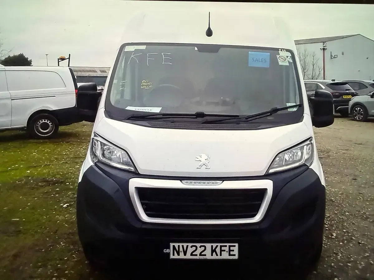 Begagnad Peugeot Boxer 140 HK (102 kW) 2022 Vit Van