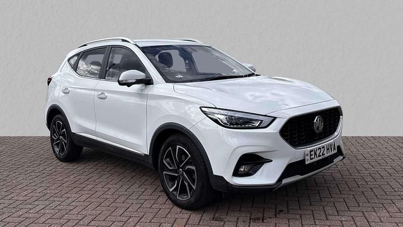 White Used 2022 MG ZS Exclusive Sedan | £12,470 (Fair price) - Image 1/4