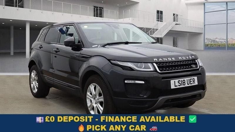 Black Used 2018 Land Rover Range Rover evoque SE SUV | £12,549 (Super price) - Image 1/4