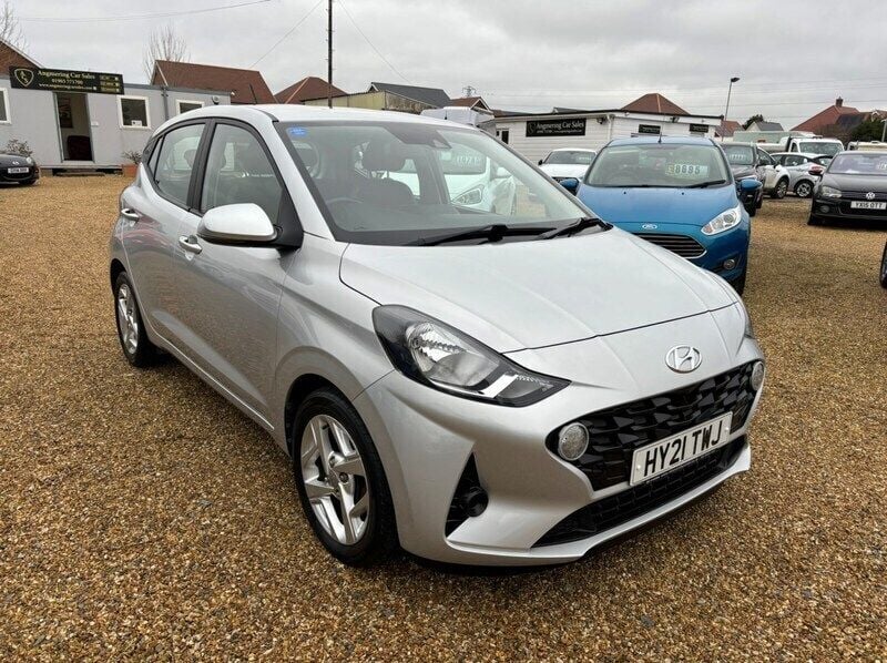 Silver Used 2021 Hyundai i10 SE Hatchback | £10,995 (Fair price) - Image 1/4